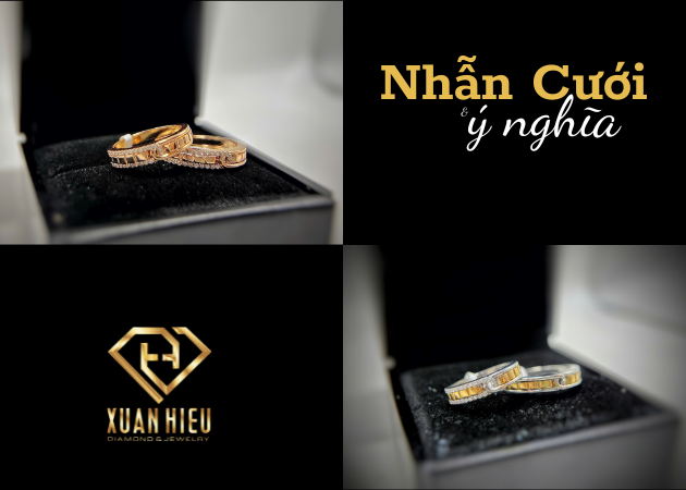 Nhẫn Cưới Kim Cương Ý Nghĩa Trọn Vẹn | Xuân Hiếu Diamonds - Jewelry