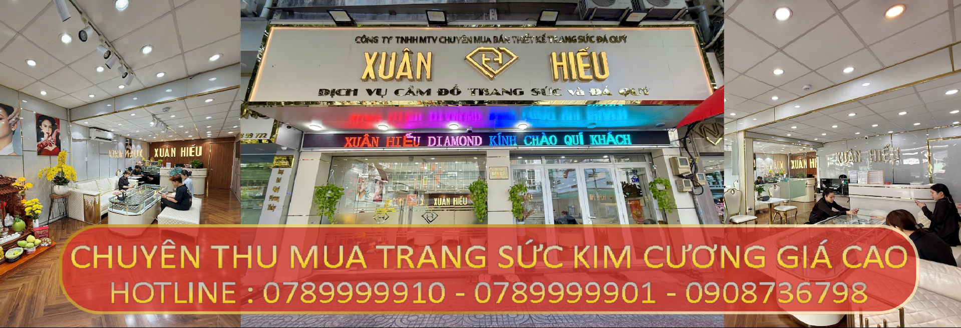Thu mua kim cương và vàng trang sức giá cao | Xuân Hiếu Diamonds