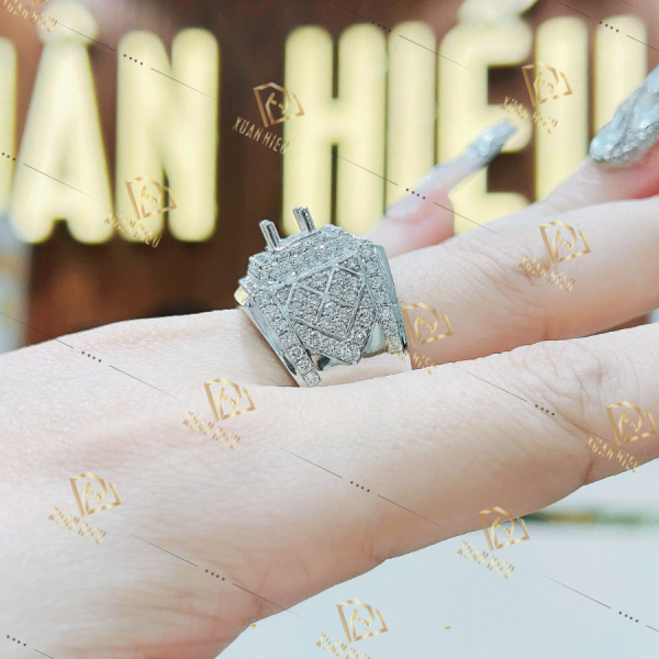 Nhẫn kim cương Nam 49 (CVD)