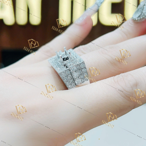Nhẫn kim cương Nam 50 (TN)