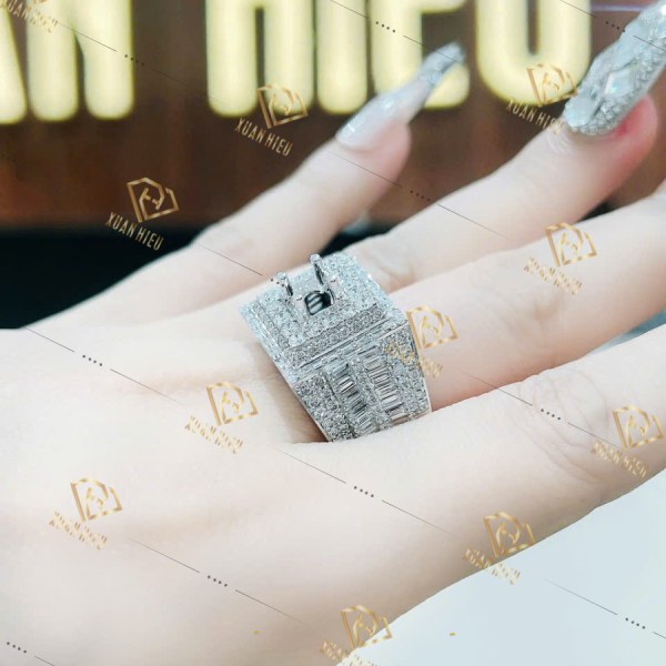 Nhẫn kim cương Nam 51 (CVD)
