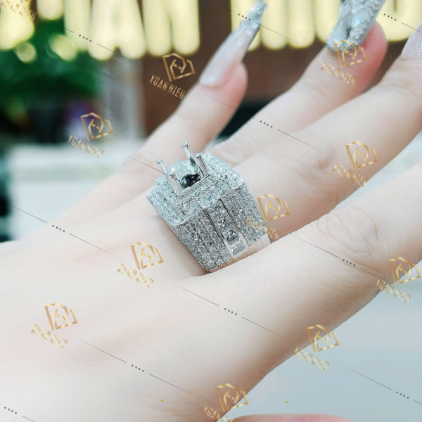 Nhẫn kim cương Nam 40 (CVD)