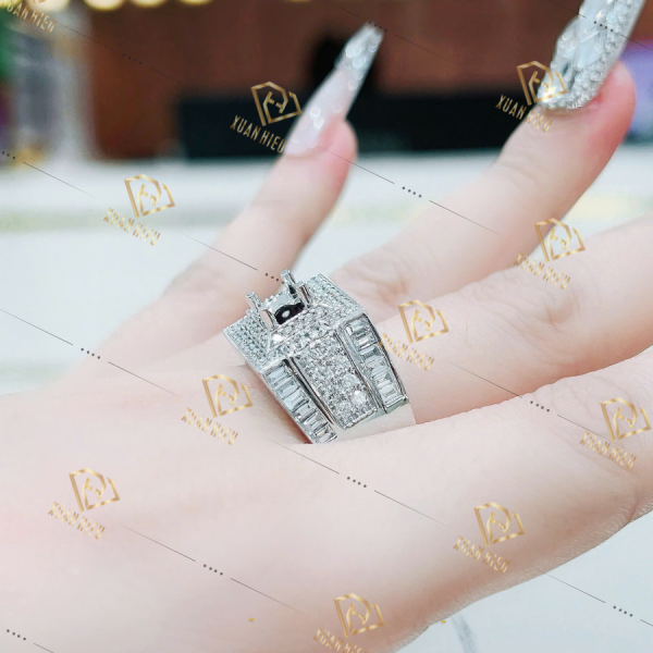 Nhẫn kim cương Nam 67 ( TN )