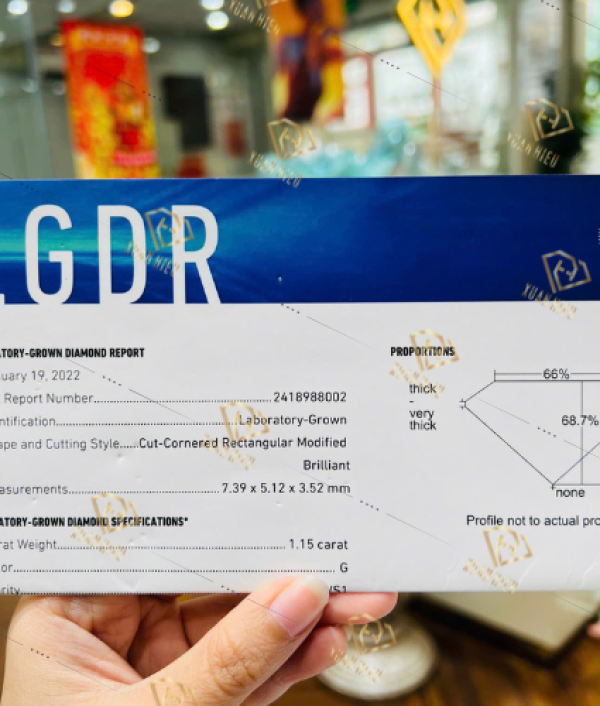 Kim Cương Nuôi Cấy Kiểm Định GIA (MSLGIA0006)